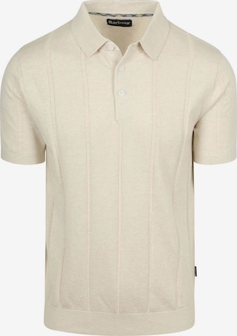 Barbour Shirt in Wit: voorkant