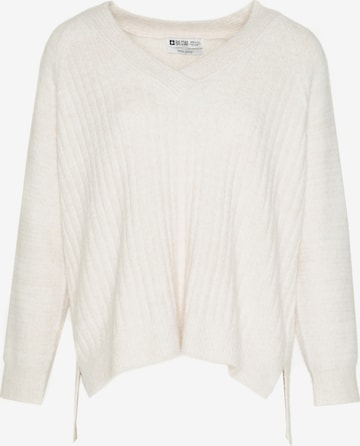 BIG STAR Sweater 'STANA' in White: front