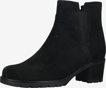 GABOR Ankle Boots in Black: front