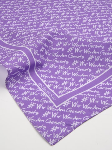 SEIDENSTICKER Wrap 'Schwarze Rose' in Purple