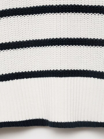 Pull-over 'ELISE' MANGO KIDS en blanc