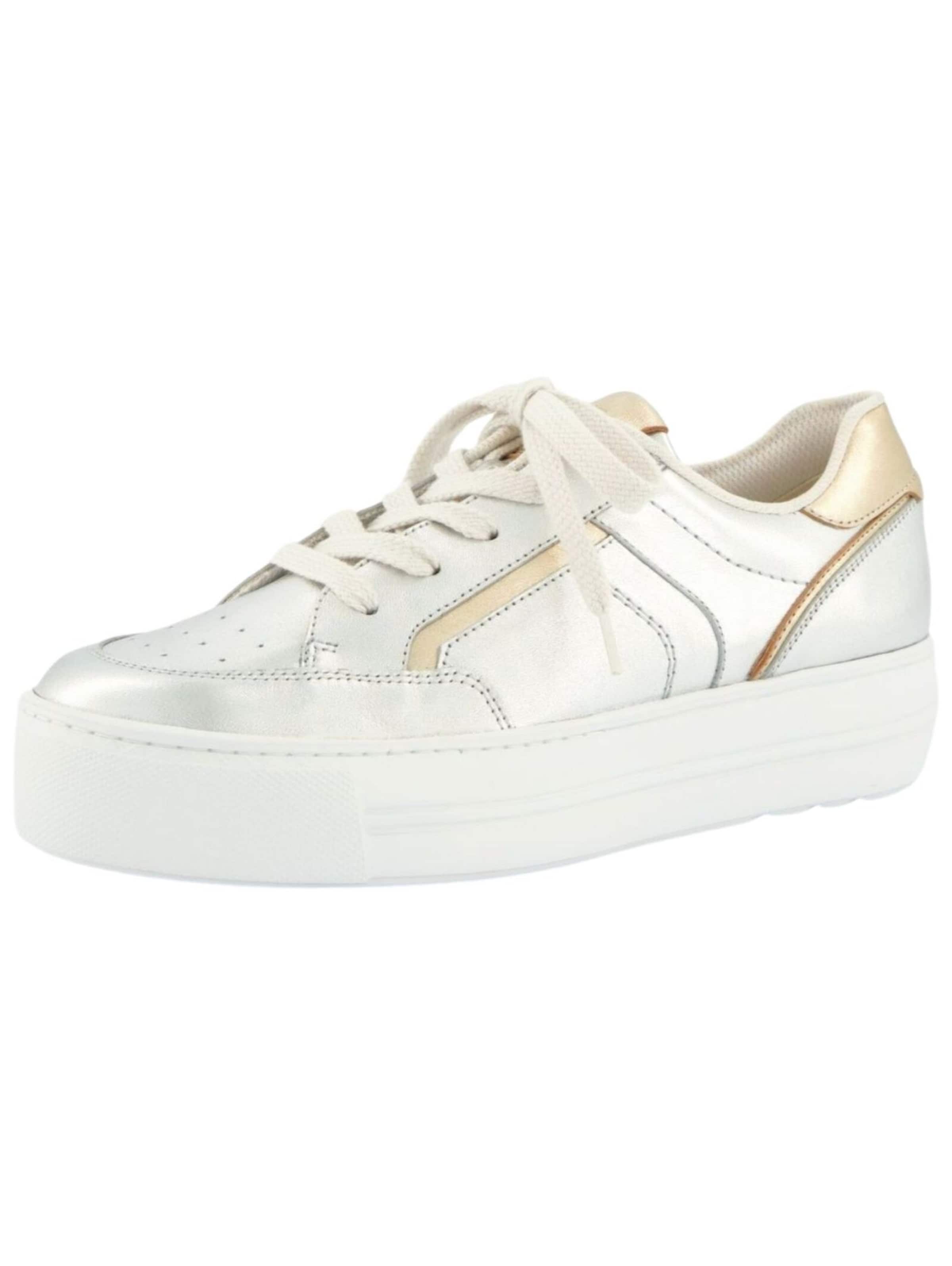 Paul Green Platform trainers in Silver: front