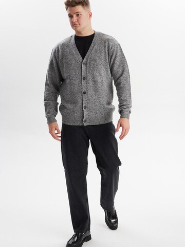 Dxnmxrk Gebreid vest 'DXFranker' in Grijs