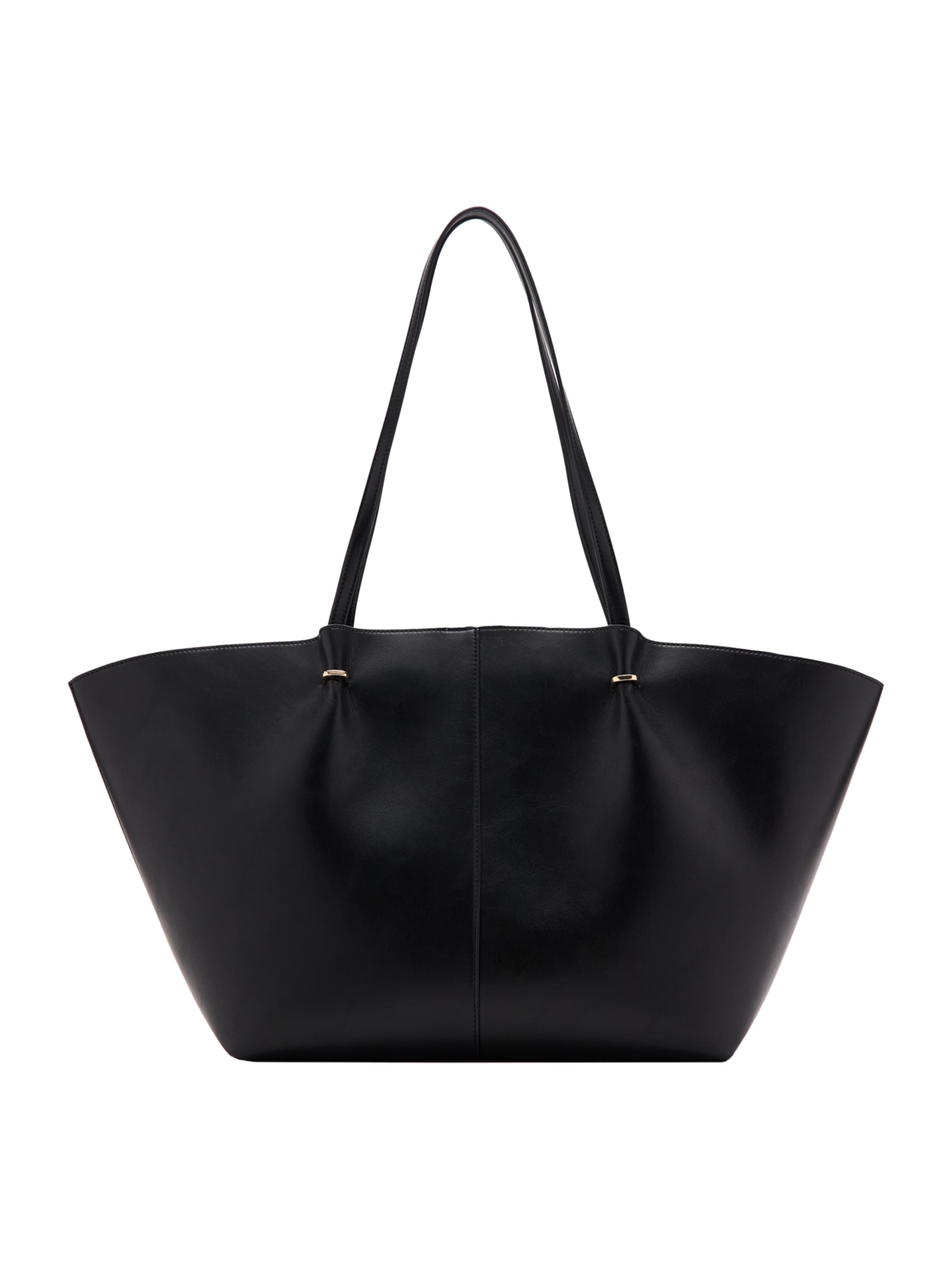 MANGO Ostoskassi 'TERE' värissä musta: etupuoli