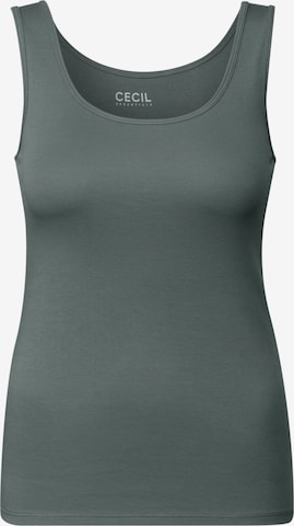 CECIL Top 'Linda' in Grün: Vorderseite
