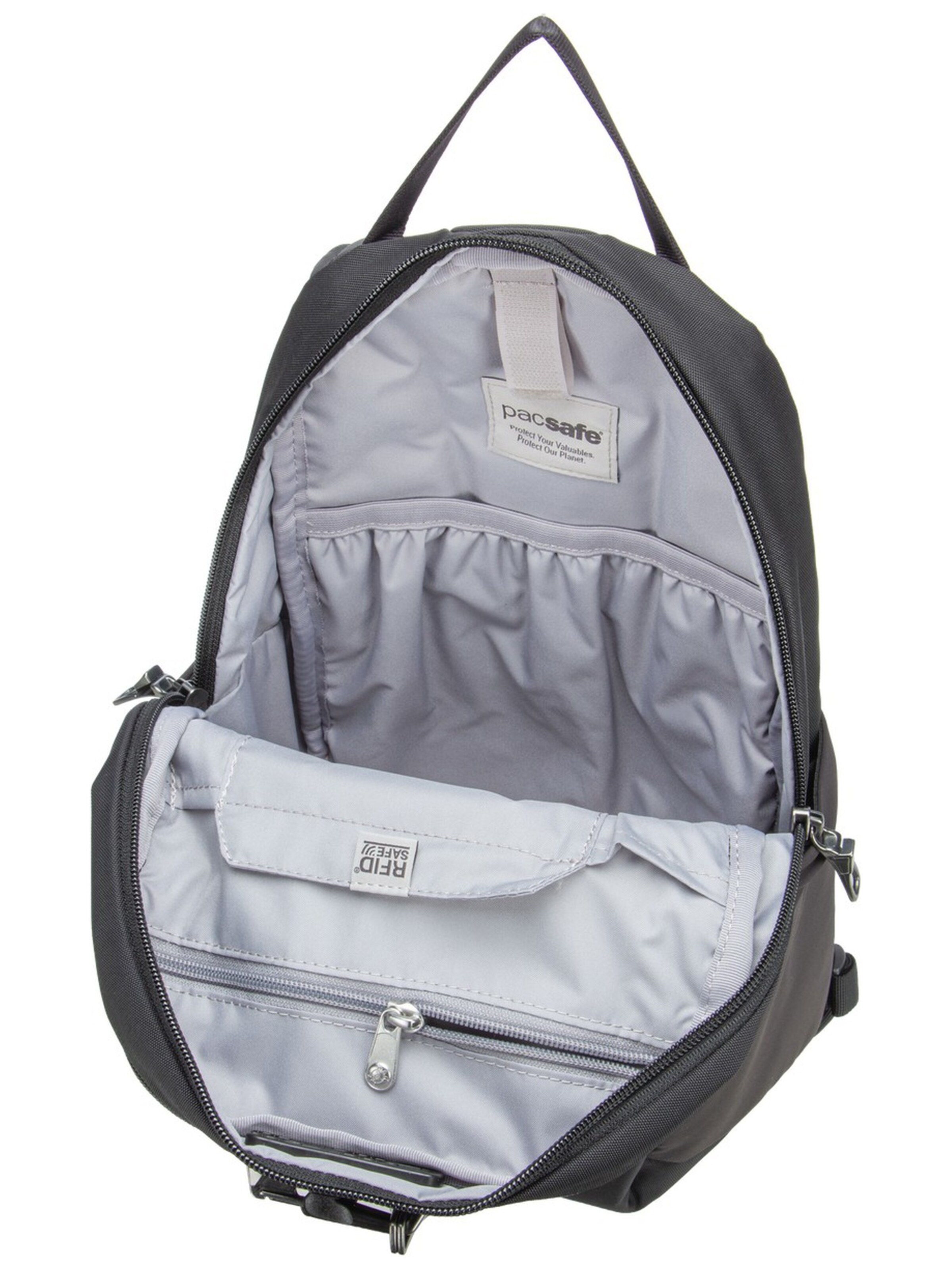 Pacsafe Rucksack ' V12L Tech ' in Schwarz