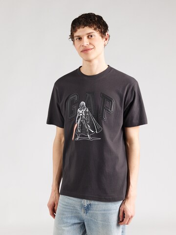 GAP Majica 'DARTH VADER X GAP' | siva barva: sprednja stran
