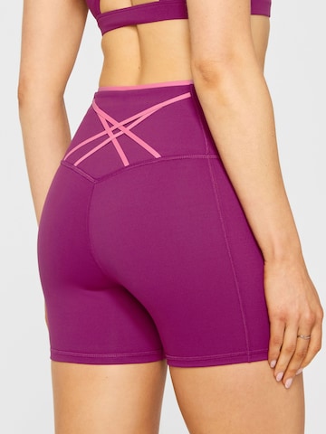 Fabletics Skinny Shorts in Pink