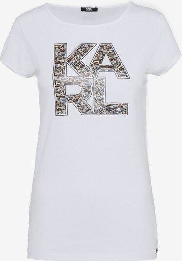 Karl Lagerfeld Shirt ' Graphic ' in mischfarben / weiß, Produktansicht