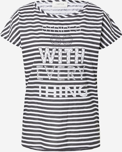 Cartoon Shirt in Black / Silver / White, Item view