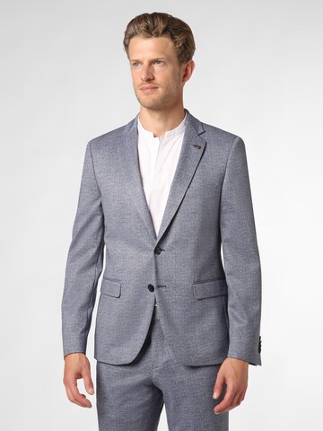 Finshley & Harding London Slim Fit Sakko ' Mike ' in Blau: predná strana