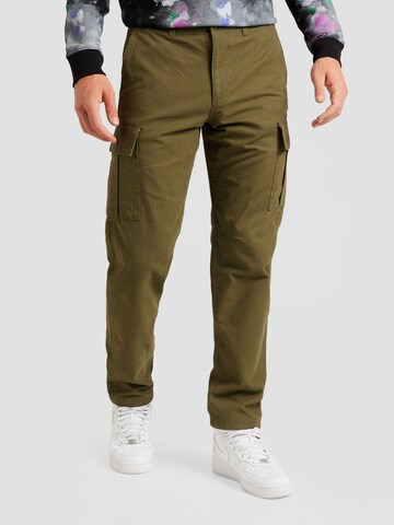 JACK & JONES Свободный крой Брюки-карго 'JPSTKane JJBarkley' в Зеленый: спереди
