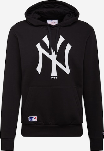 NEW ERA Sweatshirt 'NY Yankee' in Zwart: voorkant