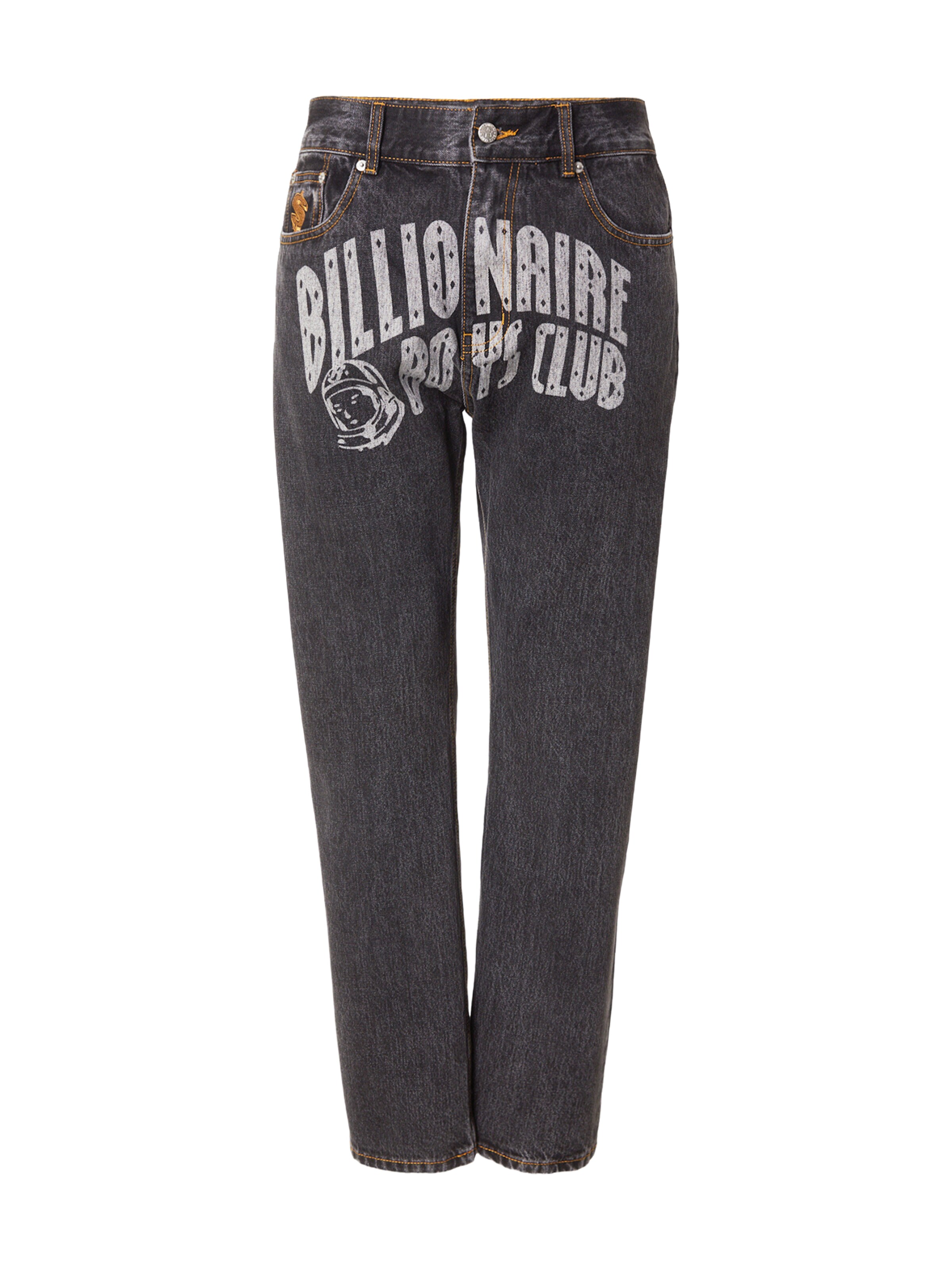 Billionaire Boys Club Regular Jeans in Zwart: voorkant