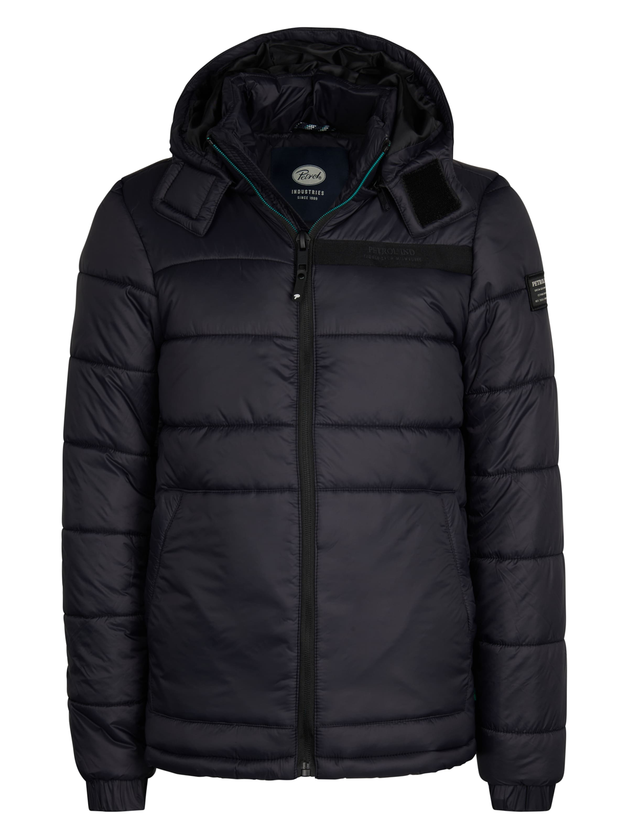 Petrol Industries Winter jacket in Black: front