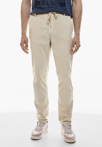 Street One MEN Regular Chinohose in Beige