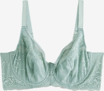 Next Tričkové Podprsenka - Zelená: predná strana