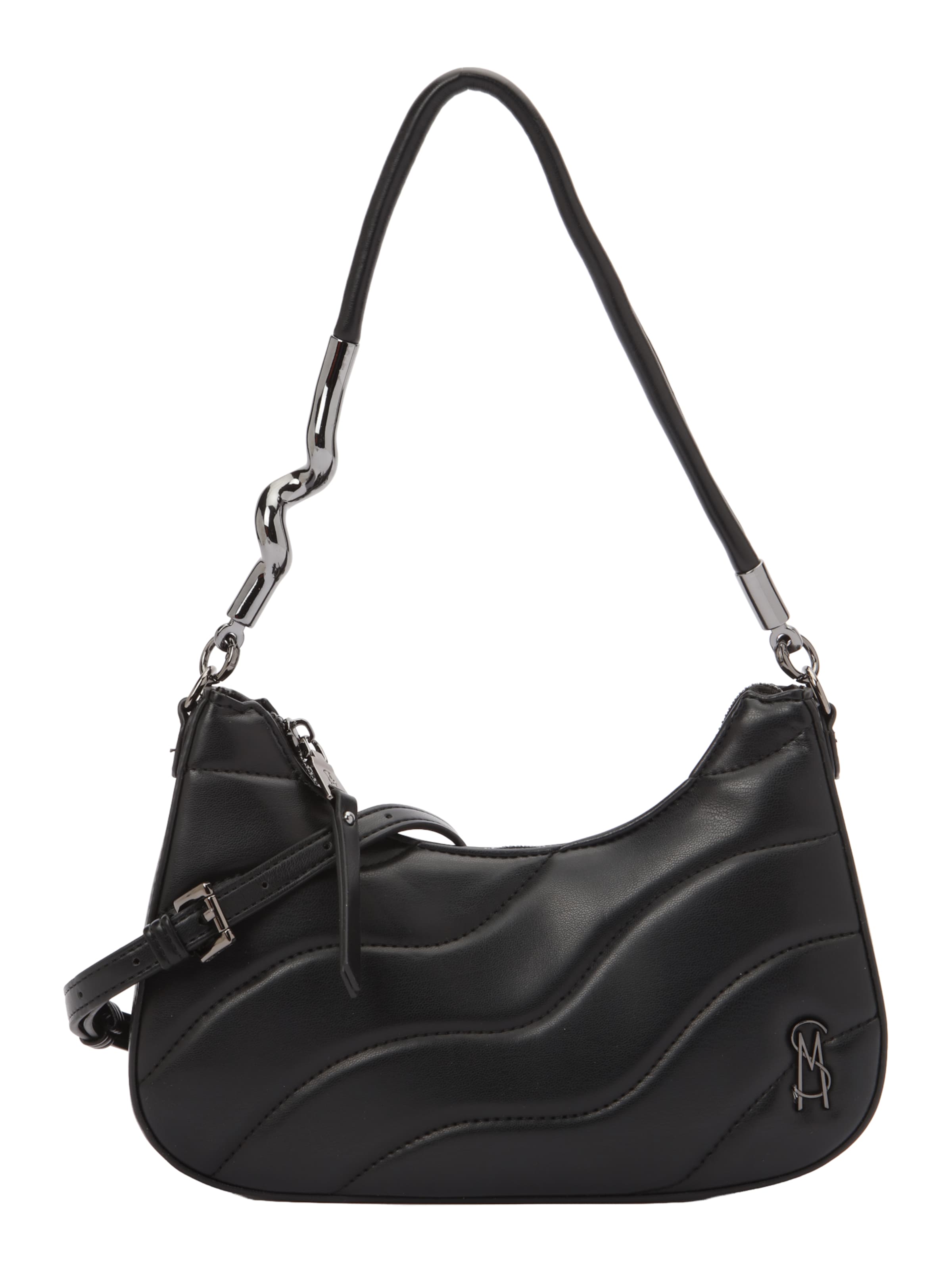 STEVE MADDEN Τσάντα ώμου 'Bazura' σε μαύρο: μπροστά