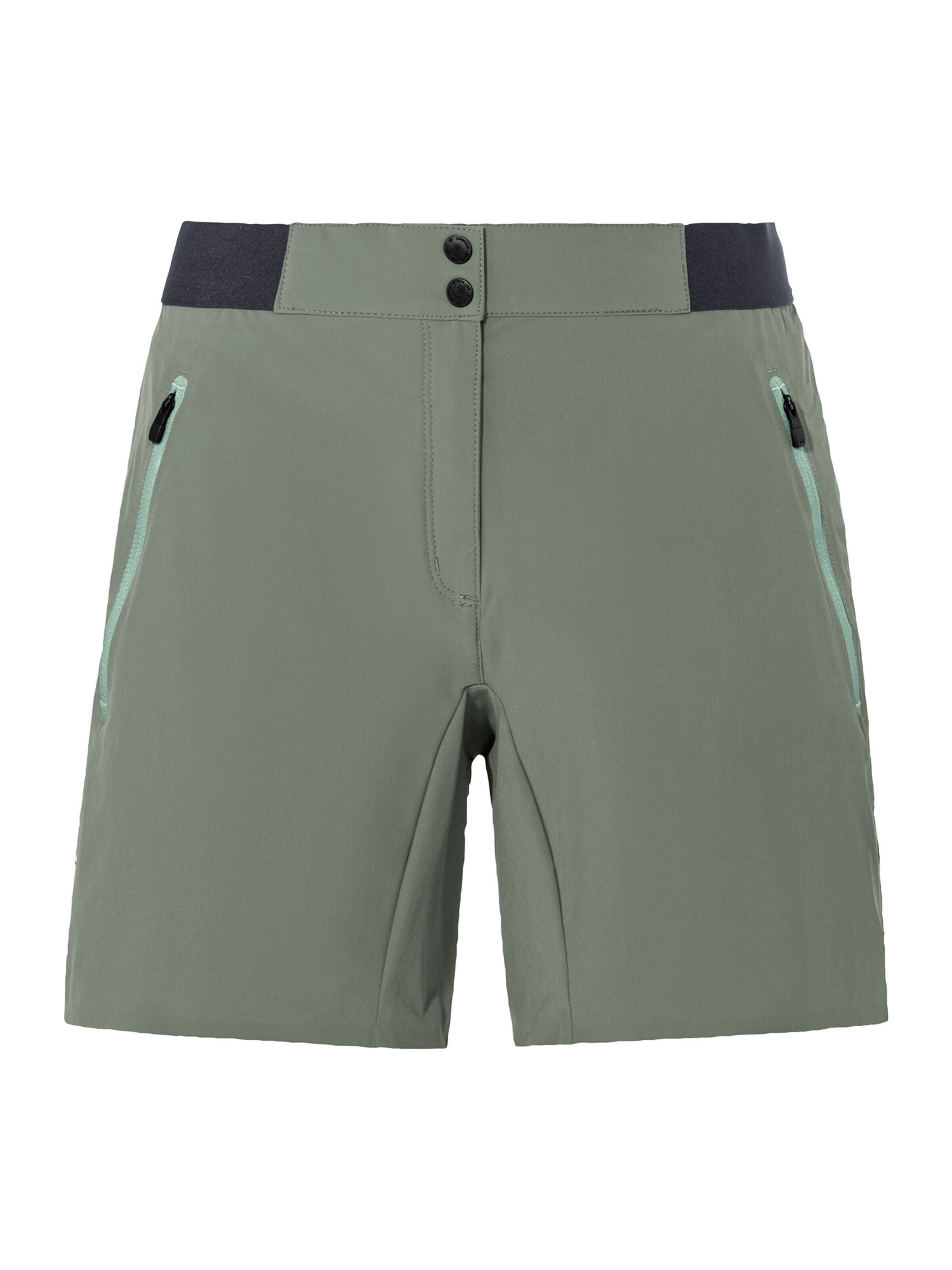 VAUDE Outdoorbroek 'Scopi' in Groen: voorkant
