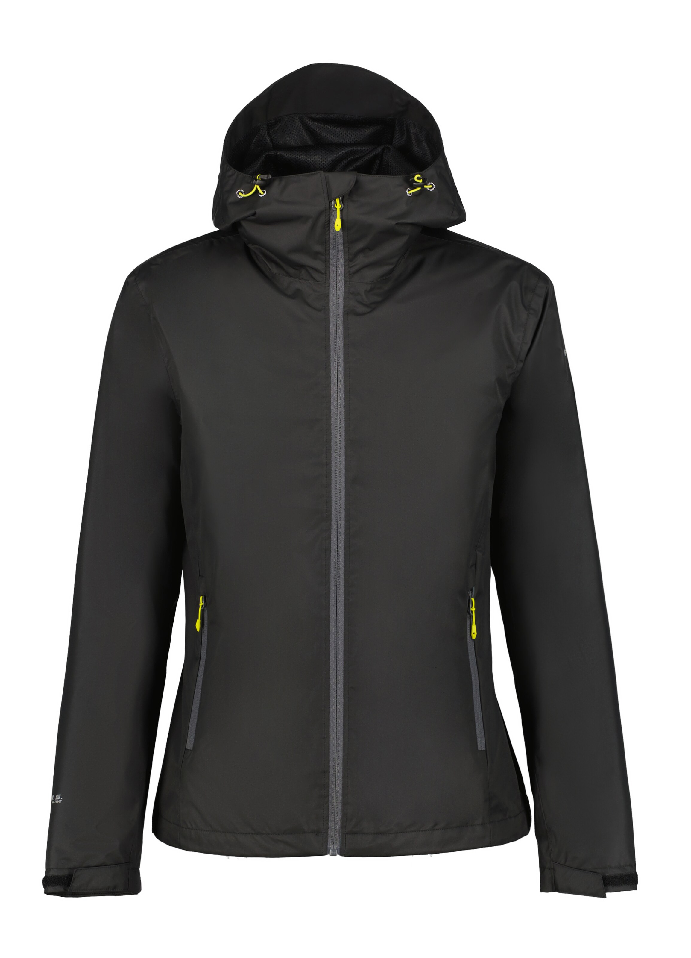 ICEPEAK Performance Jacket in Black: front