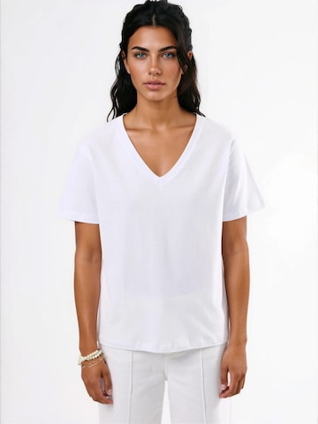 T-shirt Busem en blanc