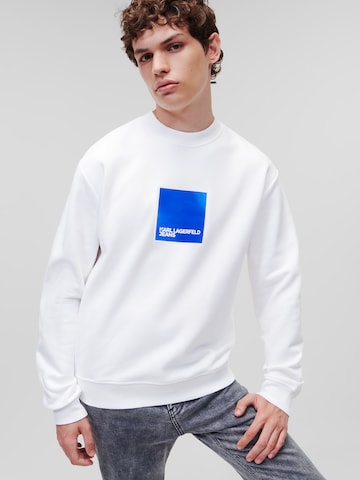 KARL LAGERFELD JEANS Sweatshirt in White