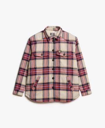 Veste mi-saison Superdry en blanc