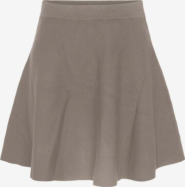 Y.A.S Skirt 'FONNY' in Brown: front
