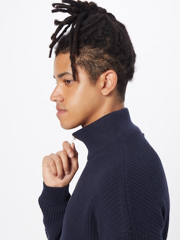 Pull-over 'Axton' Redefined Rebel en bleu
