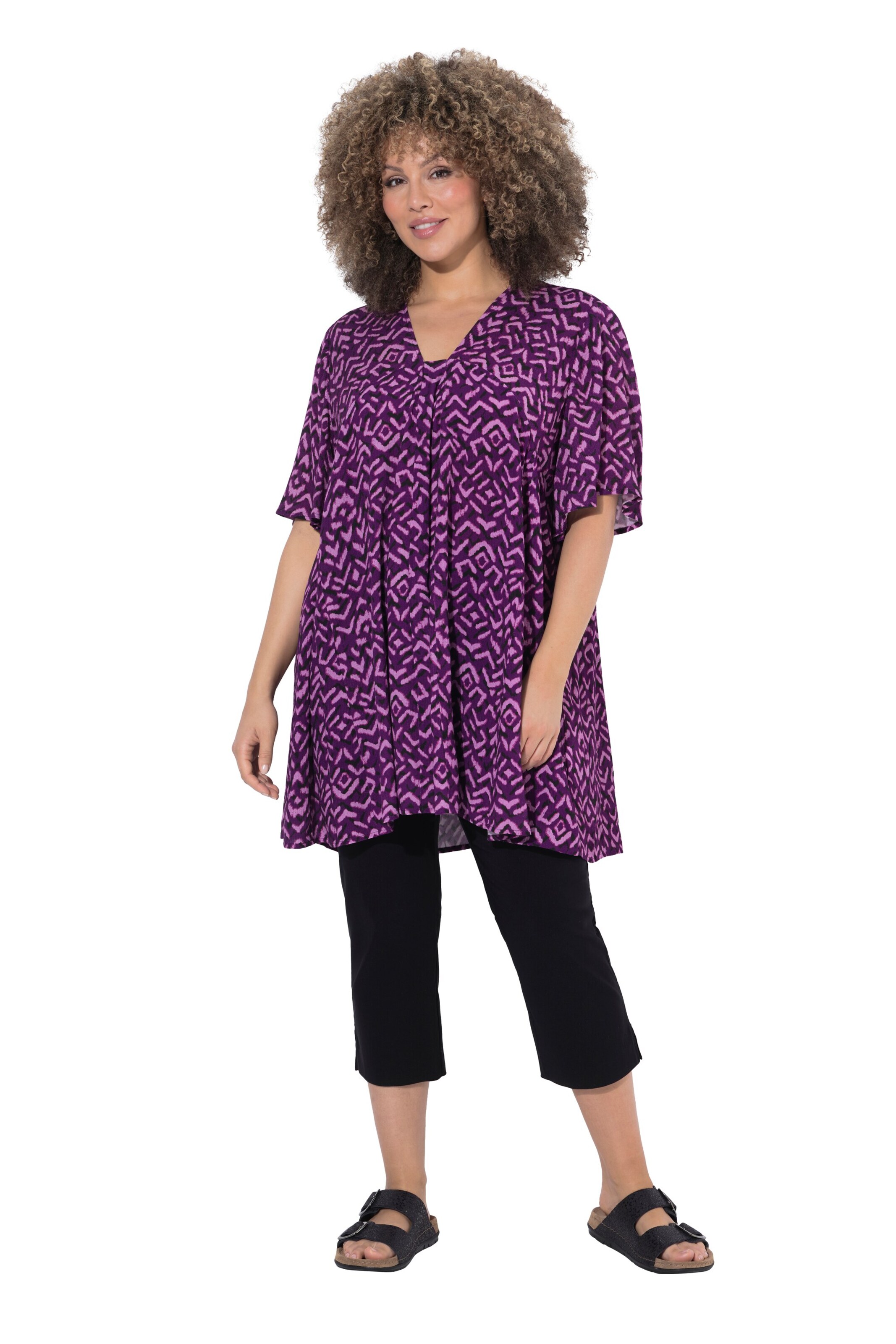 Ulla Popken Bluse in Lila