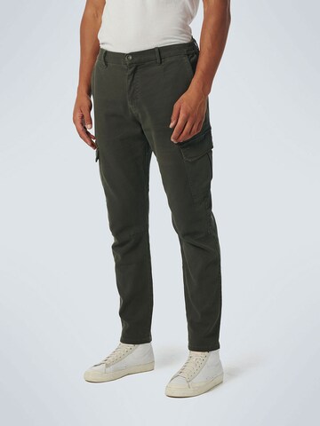 No Excess Regular Cargo Pants in Brown: front