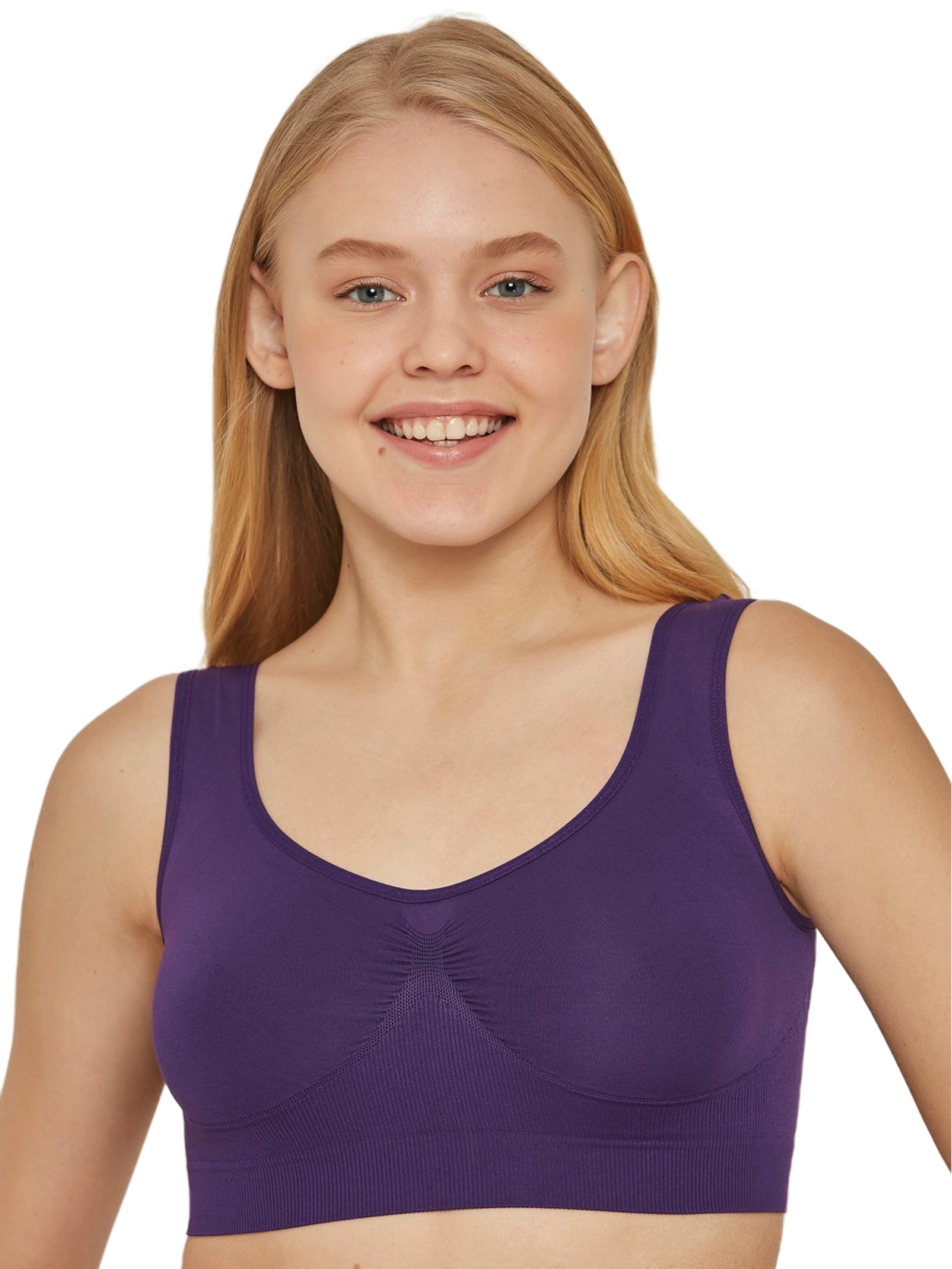 C&City Bralette Bra in Blue: front