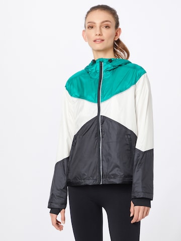 ESPRIT - Chaqueta deportiva en verde: frente