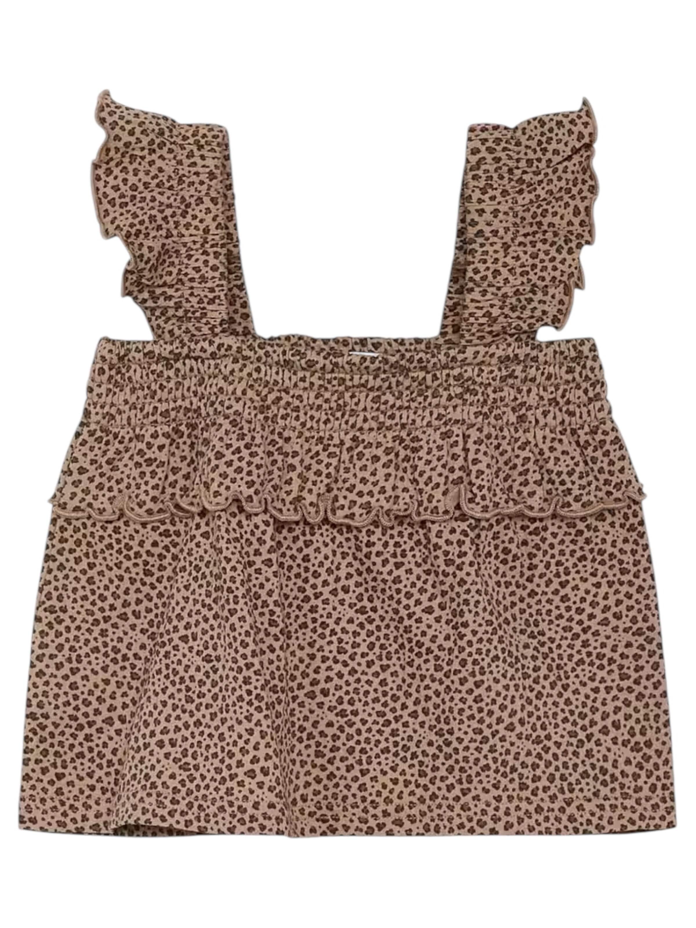 Hust & Claire Top 'Adama' in Brown: front