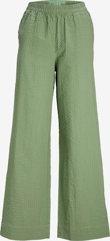 JJXX Wide leg Trousers in Green: front