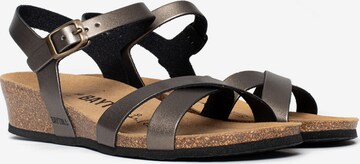 Bayton Sandalen met riem 'Canberra' in Brons