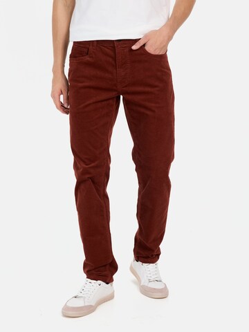 CAMEL ACTIVE Regular Regular Fit 5-Pocket Cordhose in Rot: Vorderseite