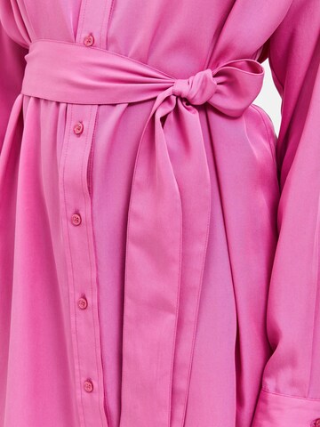 SELECTED FEMME Dolga srajca | roza barva
