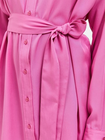 SELECTED FEMME Платье-рубашка в Ярко-розовый