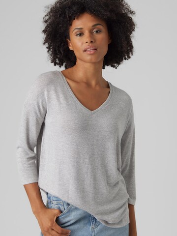 Pull-over 'BRIANNA' VERO MODA en gris