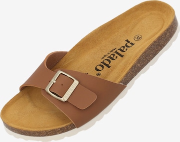 Palado Nizki natikači 'Malta Matt' | rjava barva: sprednja stran