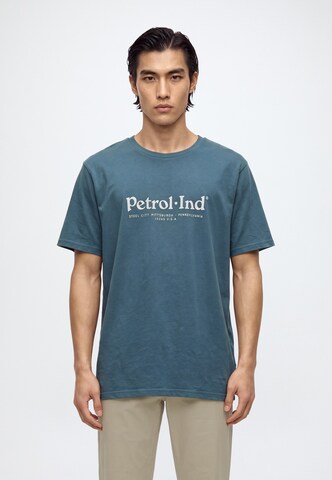 Petrol Industries Shirt 'Classic' in Blue: front