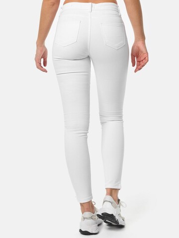 Tazzio Skinny Jeansy 'F114' w kolorze biały