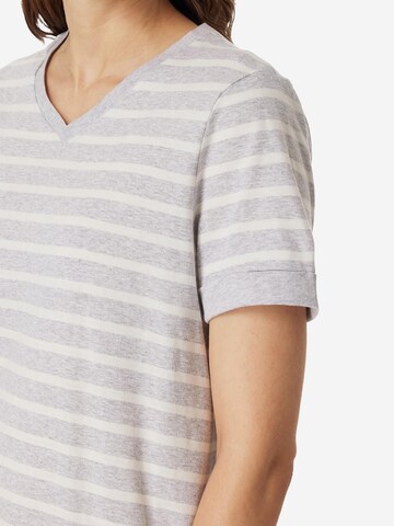 SCHIESSER Pajama 'Casual Essentials' in Grey