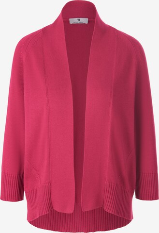 Peter Hahn Knit Cardigan in Pink: front