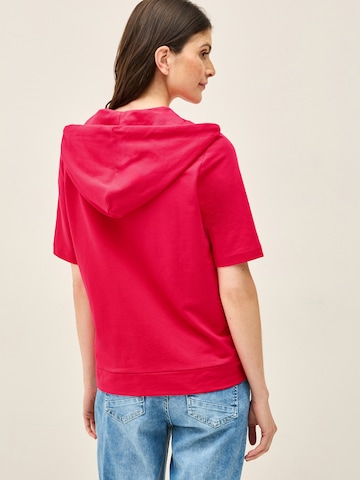 CECIL Zip-Up Hoodie in Red