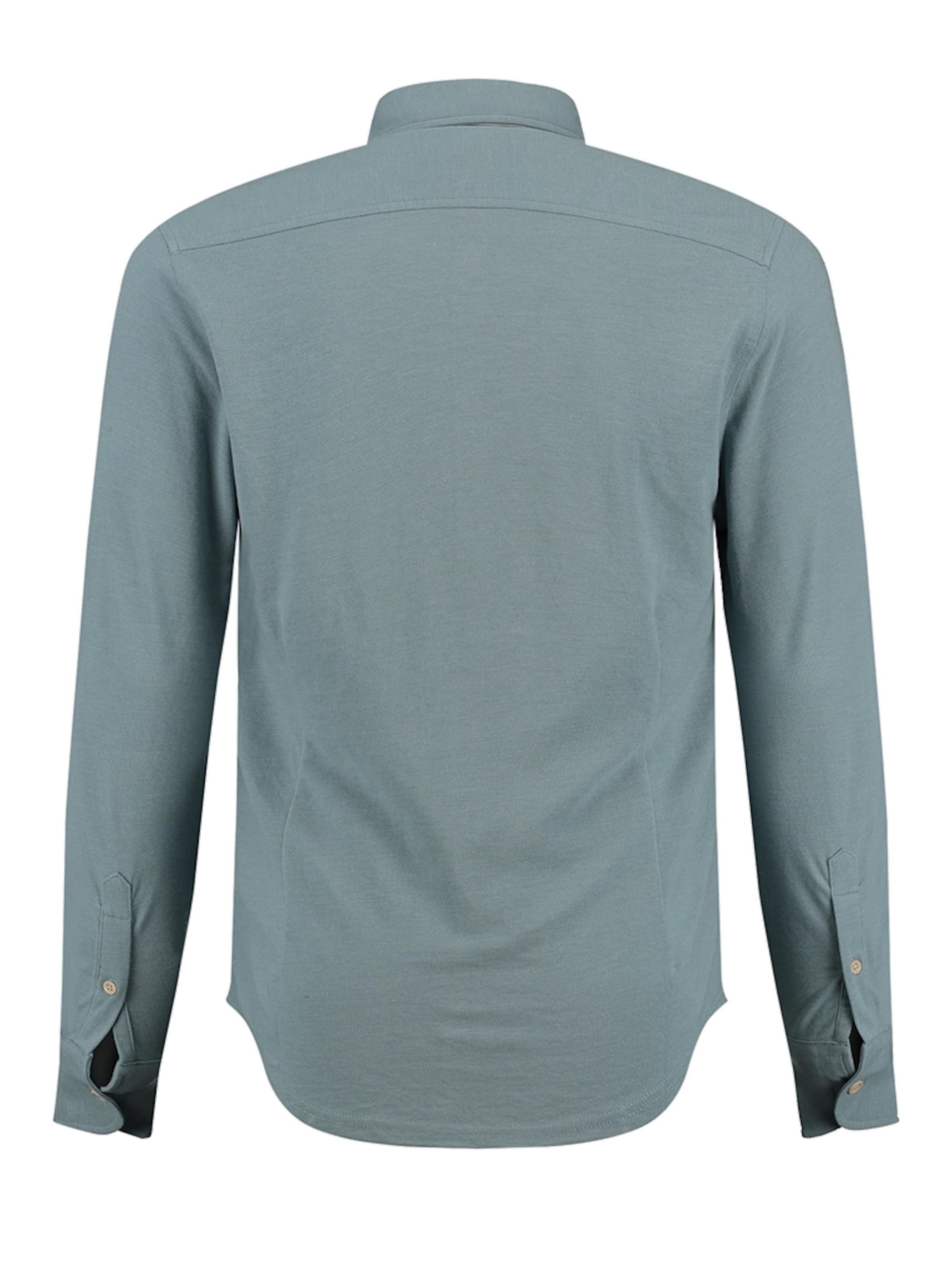 Key Largo Regular fit Overhemd 'Denmark' in Blauw