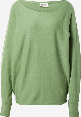 Sublevel Sweater in Green: front