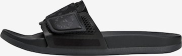ADIDAS BY STELLA MCCARTNEY Badeschuh in Schwarz: Vorderseite
