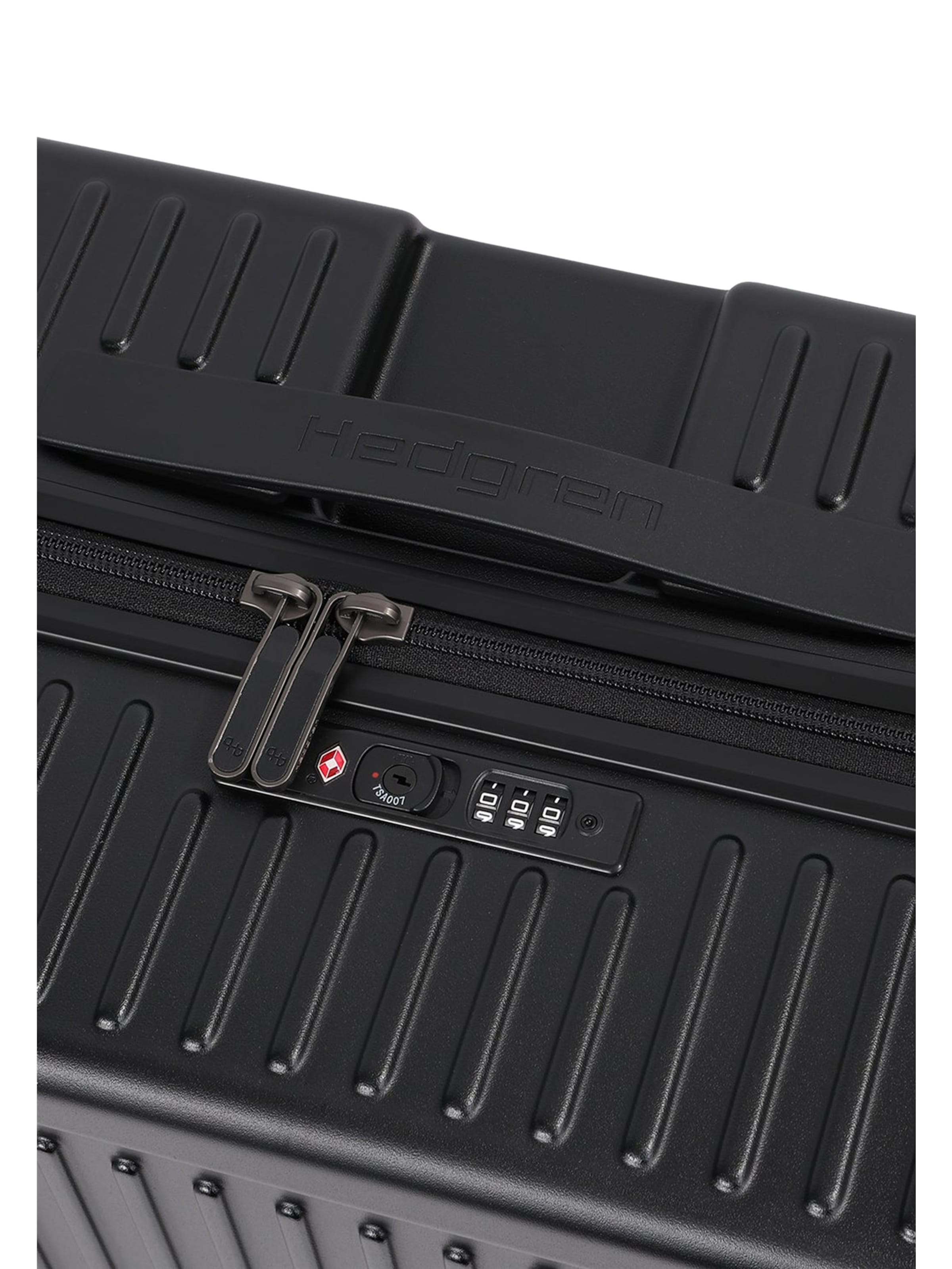 Hedgren Suitcase ' YUNO S 40,4L ' in Black: side